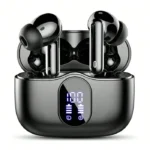 Ddidbi Wireless Noise Cancelling Earbuds With Bass, 36 Hours Playtime, LED Display, Delicate And Small,Earphones For Men And Women, Suitable For Laptops, Mobile Phones, Sportsor, For Gift Etc , IPad, Laptops, For IOS/Android Users,Gifts For Family, Friend