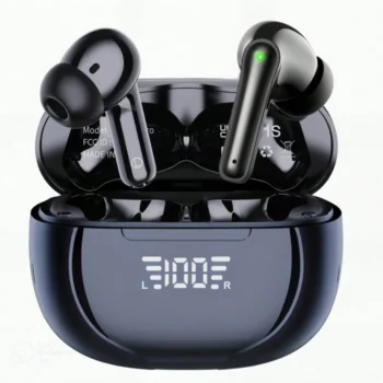Ksluxirt Wireless In-Ear Headphones, High Fidelity Sound, 45 Hours Playback, Low Latency, Non-In-Ear Hook Design, Touch Volume Control, Capacitive Microphone, HiFI-Level Sound Quality, Compatible With Mobile Games