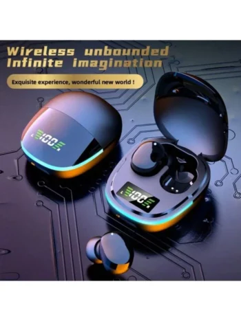 New Tws G9s True Wireless 5.3 Stereo High Fidelity Earphone, Mini In-Ear Headphone With Built-In Microphone, Fingerprint Touch Control, For Sports And Music, Dual High Definition, Black